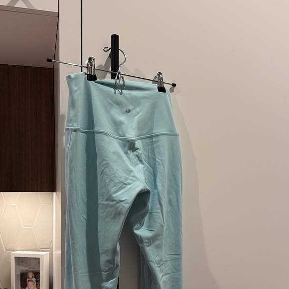 Lululemon Blue Leggings - Picture 1 of 3